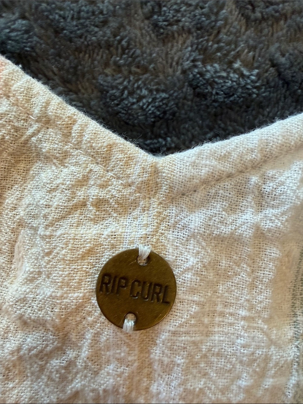 Striped Pastel Button-Front Cami Top - Ripcurl - Picture 3 of 6